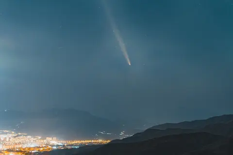 夜晚的城市景观