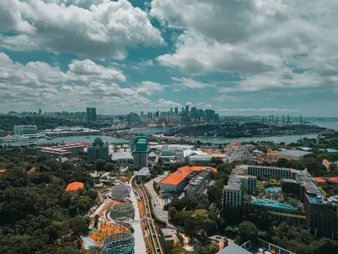 城市景观与海滨区域